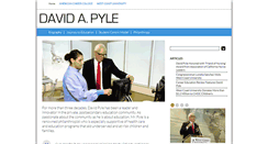 Desktop Screenshot of davidapyle.com